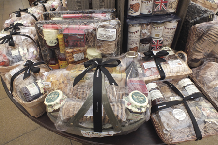 Hampers are proving very popular gifts.