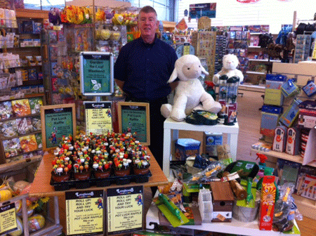 Langlands at Shiptonthorpe employed the services of Gary the Gardener to entertain customers during Garden Re-Leaf weekend.