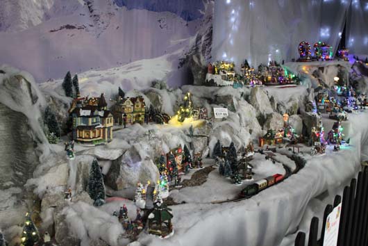 Cherry Hill's miniature display earned silver.