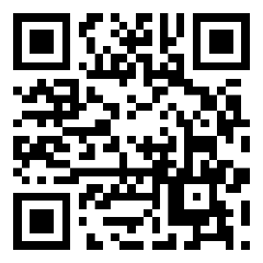 A qr code on a white backgroundDescription automatically generated