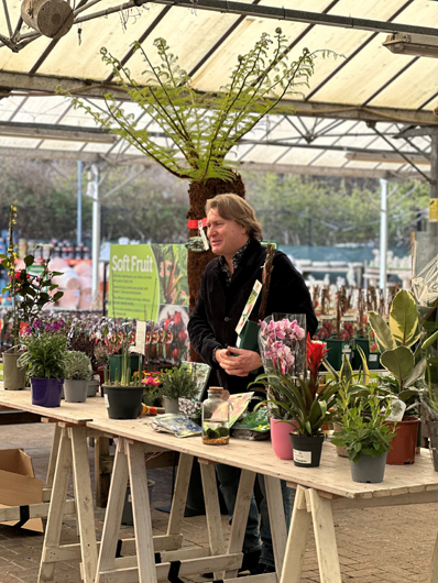 David Domoney doing his gardening talk at Gosforth Garden Centre.jpg