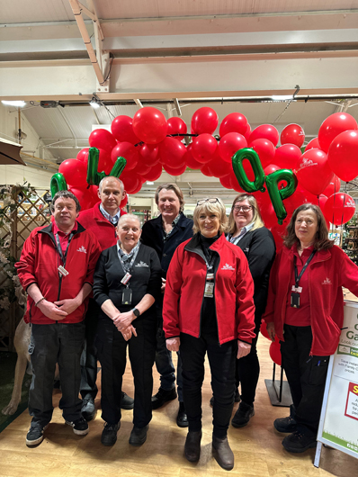 David Domoney with Gosforth staff.jpg